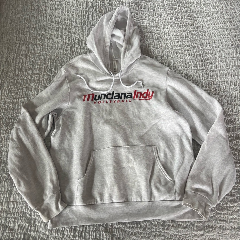 Munciana Indy hoodie light gray